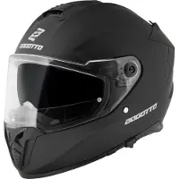 Bogotto FF122 SVK casque solide, noir mat, L