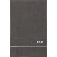 Boss Home Serviette de toilette en coton avec logo blanc brodé