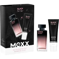 Mexx Black For Her Gift Set - Eau De Toilette 30 Ml et Gel Douche 50 Ml