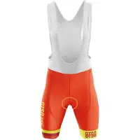 Otso Foc Bib Shorts Rouge,Blanc XL Homme