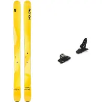 Faction - Skis freeride big-mountain - Dancer 4 2025 en Bois - Taille 179 cm - Kaki