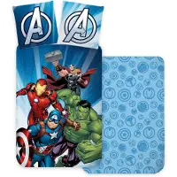 BrandMac Draps de lit - Junior Size 100x140 cm - Avengers (1000864) (140 x 100 cm)
