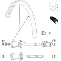 Mavic Jante Arrière Crossmax Pro Carbon