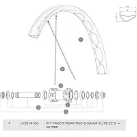 Mavic Jante E-xa/xa Elite Tubeless