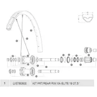 Mavic Jante Xa Elite 19