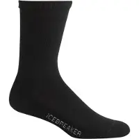 Icebreaker Sokken Icebreaker Women Lifestyle Light Crew Black-Schoenmaat 38 - 40