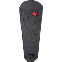 Cocoon Ripstock Silk Expedition Liner Bed Sheet Noir 215 x 85-48 cm