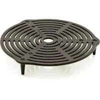 Petromax Cast-iron Stack Grate, noir