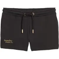 Superdry Pantalon 'Essential' or / noir