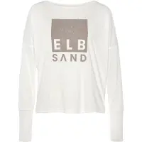 Elbsand T-shirt chamois / blanc perle