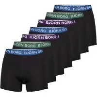 Björn Borg Cotton Stretch Shorts 7-pack Str. XL 7 stk.