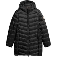 Superdry Manteau d’hiver 'Fuji' noir / blanc