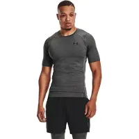 Under Armour T-Shirt fonctionnel gris chiné / noir / blanc