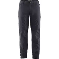 Fjällräven - Pantalon de randonnée convertible - Travellers MT Zip Off Trousers M Dark Navy pour Homme - Taille XS/S