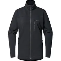 Haglöfs Rosson Mid Full Zip Fleece Noir S Femme