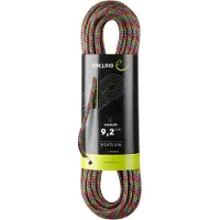 Edelrid - Corde à simple - Kinglet 9,2Mm Night - Taille 70 m - Rouge