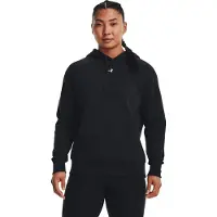 Under Armour Sweat de sport 'Rival' noir / blanc