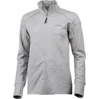 Lundhags Ullto Merino Ws Full Zip, couche intermédiaire, femme, gris