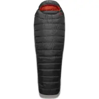 Rab - Sac de couchage 2 saisons - Ascent 500 Graphene en Nylon - Taille Gauche - Noir