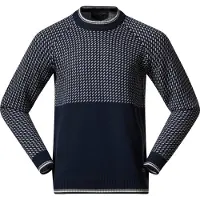 Bergans Pull Bergans Homme Alvdal Wool Jumper Navy Blue/Vanilla White-S