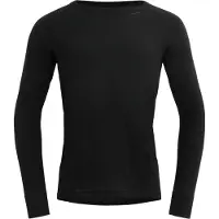 Devold of Norway - Haut thermique en laine de mérinos - Duo Active Merino 205 Shirt M Black en Laine - Taille XL - Noir