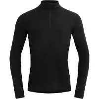 Devold of Norway - Haut thermique demi-zippé en laine de mérinos - Duo Active Merino 205 Z.Neck W Berry en Laine - Taille XL - Noir