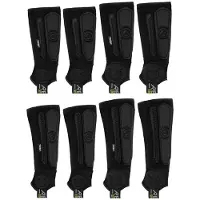 REKD Energy Covert Ankle + Shin Guards Noir L-XL