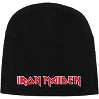 Iron Maiden Bonnet de - Logo - pour Unisexe - noir - Taille Standard