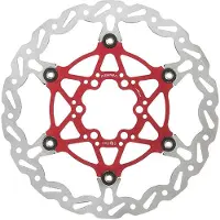 Ashima Flotor Evolution 6b Brake Disc Argenté 180 mm