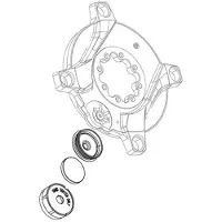 Quarq Xx/xx Sl Eagle D1 Cover Clair