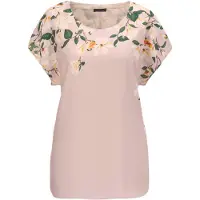 Goldner Chemisier beige / marron / vert / rose