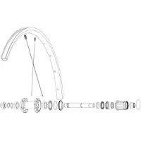 Mavic Jante De Vélo De Route Rear Ksyrium S Rb