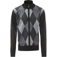 BRAELYN Vestes en maille graphite / gris clair / noir