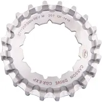 Gates CDX Centertrack-Sprocket - Steel - Rohloff - Spline - silver