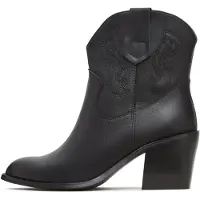 CESARE GASPARI Bottes de cowboy noir
