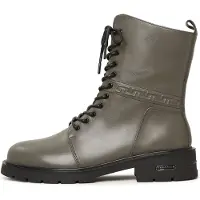 CESARE GASPARI Bottines à lacets gris / noir