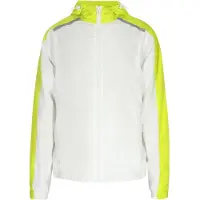 ALEKO Veste mi-saison citron vert / gris foncé / blanc
