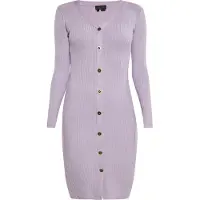 NAEMI Robes en maille lavande