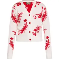 Ebeeza Cardigan rouge / blanc