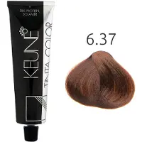 Keune Tinta Color 6.37 Dark Espresso Blonde Gold Violet 2.1oz