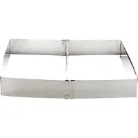 COSY&TRENDY Moule A Gateaux Rect. Adaptable H5cm 27.5x52.5cm