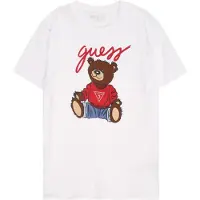 GUESS T-Shirt bleu / marron / rouge / blanc