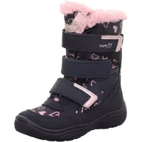Superfit Bottes de neige 'Crystal' bleu / rose