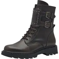 Tamaris Bottines à lacets chocolat