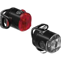 Lezyne Femto Usb C Drive Light Set Argenté 50/15 Lumens