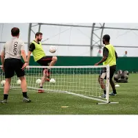 Precision Compact Football Tennis Set Vert