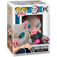 Pop Funko Animation : Demon Slayer - Inosuke Exclusif (Flocage)