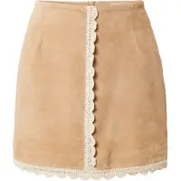 Daahls by Emma Roberts exclusively for ABOUT YOU Jupe 'Nina' marron / blanc naturel