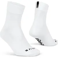 Gripgrab Unisexe, Chaussettes de sport, Chaussettes de cyclisme légères SL (38 - 41), Blanc