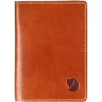 Fjällräven Leather Passport Cover Marron